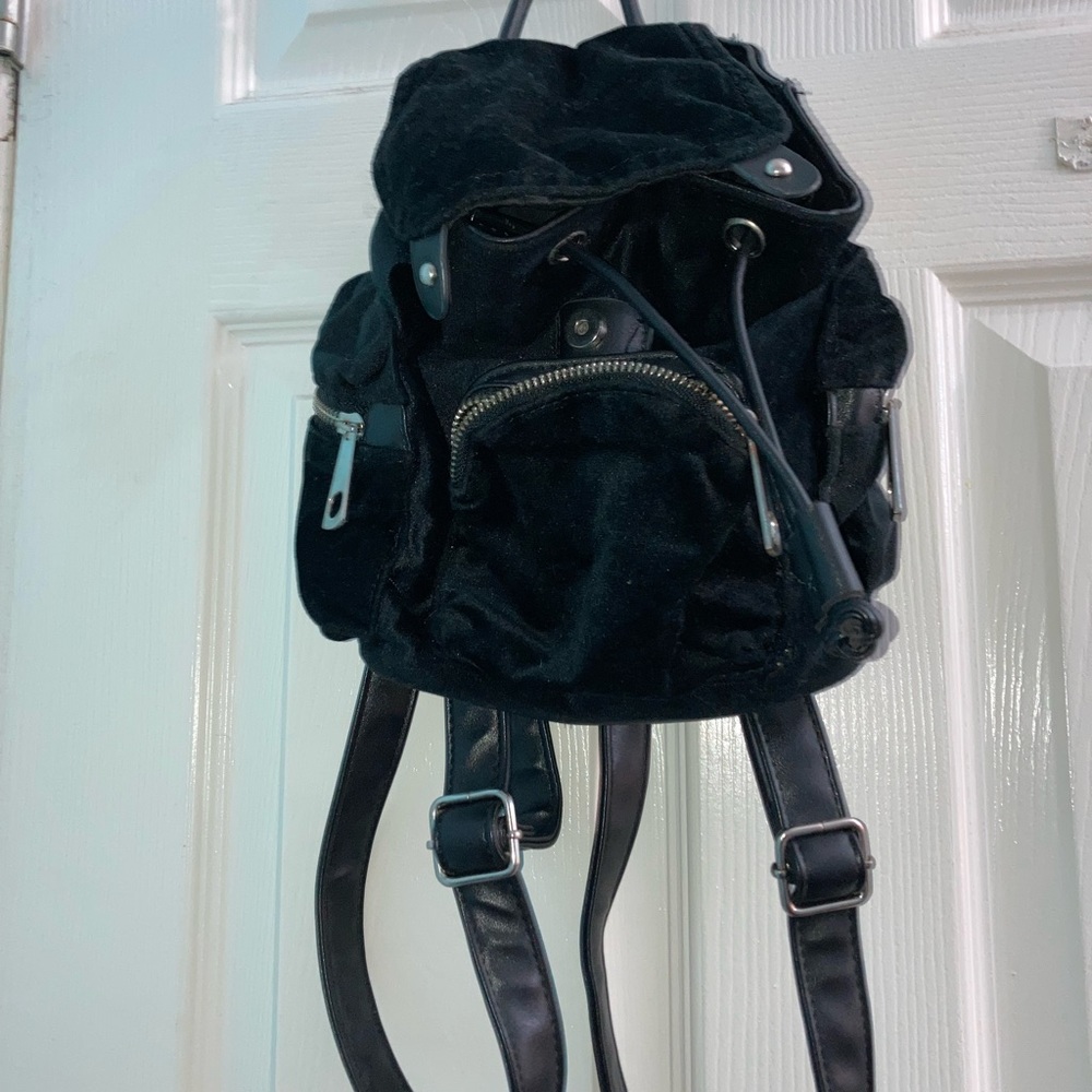 velour victoria secret bag